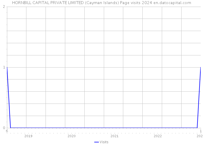HORNBILL CAPITAL PRIVATE LIMITED (Cayman Islands) Page visits 2024 