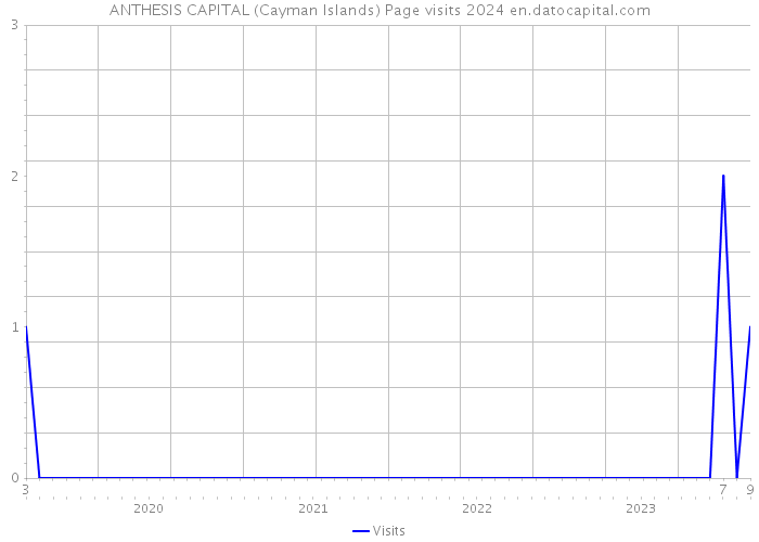 ANTHESIS CAPITAL (Cayman Islands) Page visits 2024 