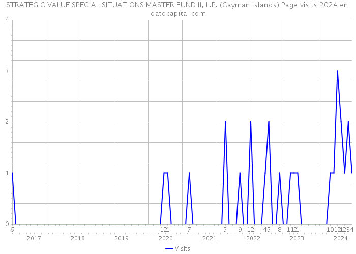 STRATEGIC VALUE SPECIAL SITUATIONS MASTER FUND II, L.P. (Cayman Islands) Page visits 2024 