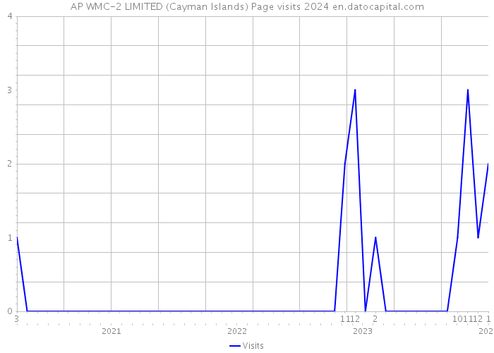 AP WMC-2 LIMITED (Cayman Islands) Page visits 2024 