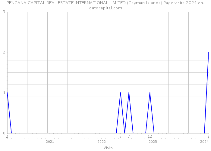 PENGANA CAPITAL REAL ESTATE INTERNATIONAL LIMITED (Cayman Islands) Page visits 2024 