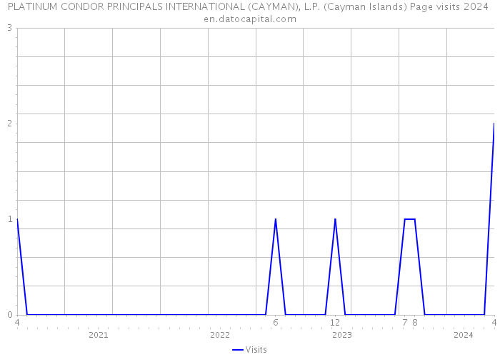 PLATINUM CONDOR PRINCIPALS INTERNATIONAL (CAYMAN), L.P. (Cayman Islands) Page visits 2024 