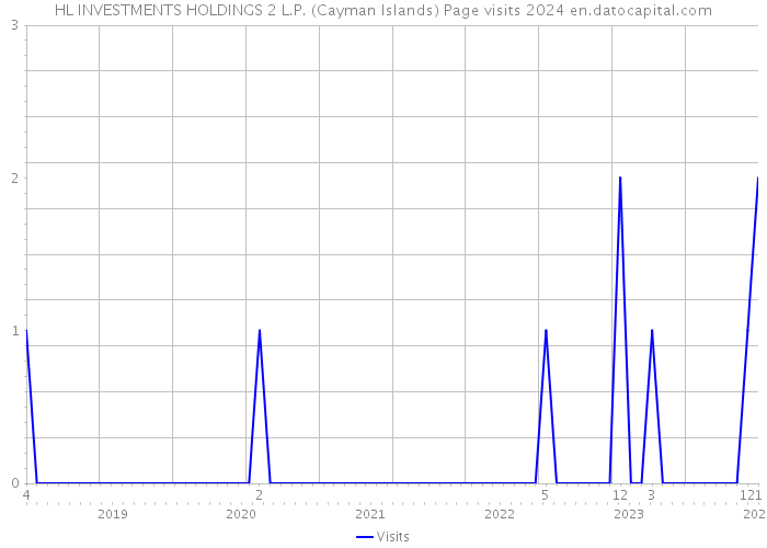 HL INVESTMENTS HOLDINGS 2 L.P. (Cayman Islands) Page visits 2024 