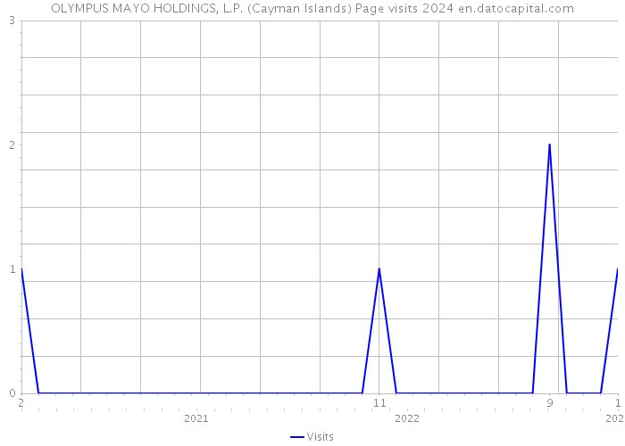 OLYMPUS MAYO HOLDINGS, L.P. (Cayman Islands) Page visits 2024 