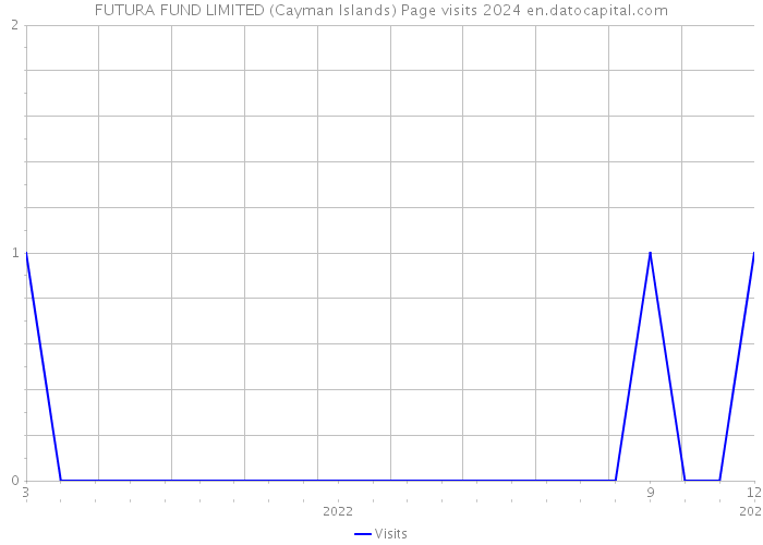 FUTURA FUND LIMITED (Cayman Islands) Page visits 2024 
