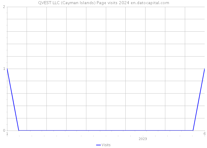 QVEST LLC (Cayman Islands) Page visits 2024 