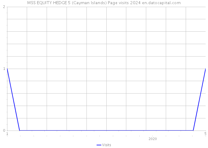 MSS EQUITY HEDGE 5 (Cayman Islands) Page visits 2024 