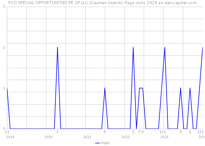 FCO SPECIAL OPPORTUNITIES PR GP LLC (Cayman Islands) Page visits 2024 