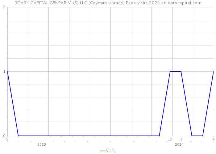 ROARK CAPITAL GENPAR VI (S) LLC (Cayman Islands) Page visits 2024 