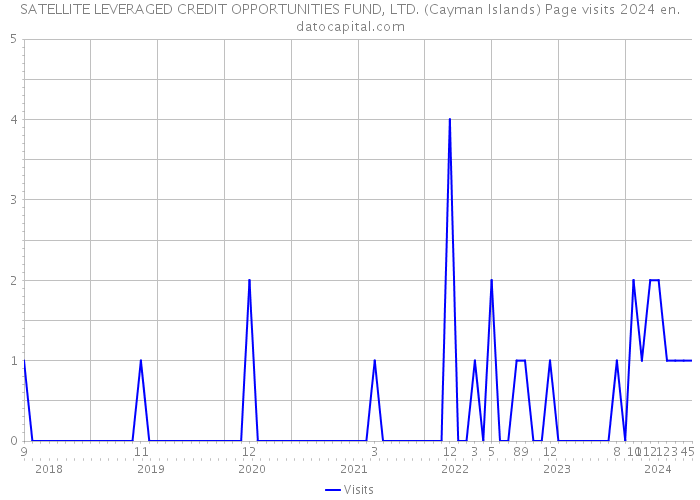 SATELLITE LEVERAGED CREDIT OPPORTUNITIES FUND, LTD. (Cayman Islands) Page visits 2024 