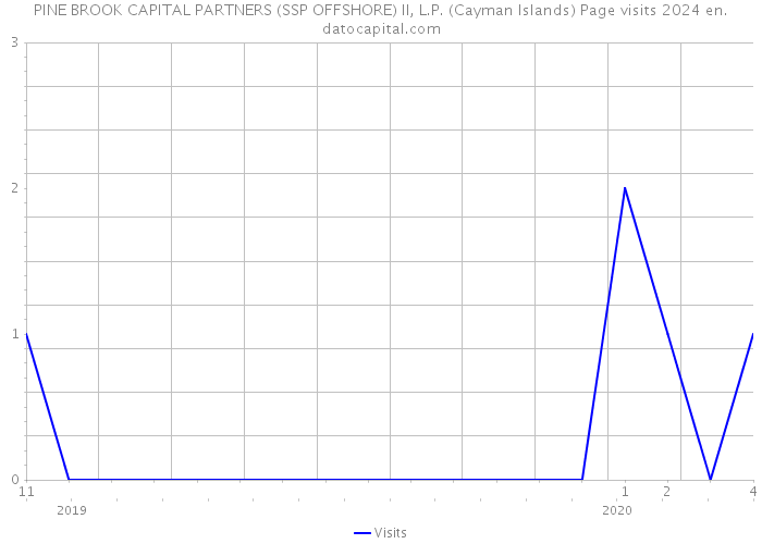 PINE BROOK CAPITAL PARTNERS (SSP OFFSHORE) II, L.P. (Cayman Islands) Page visits 2024 