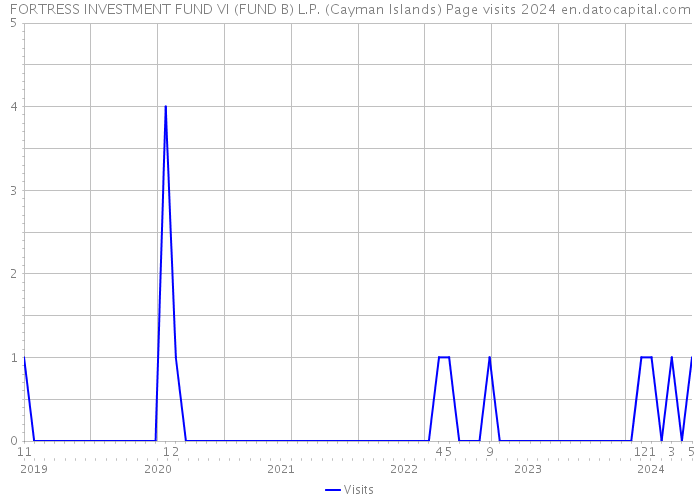 FORTRESS INVESTMENT FUND VI (FUND B) L.P. (Cayman Islands) Page visits 2024 