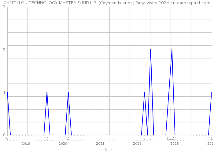 CANTILLON TECHNOLOGY MASTER FUND L.P. (Cayman Islands) Page visits 2024 