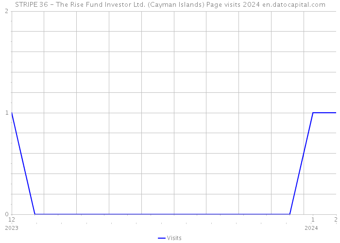STRIPE 36 - The Rise Fund Investor Ltd. (Cayman Islands) Page visits 2024 