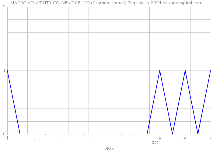MACRO VOLATILITY CONVEXITY FUND (Cayman Islands) Page visits 2024 