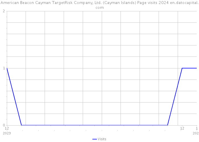 American Beacon Cayman TargetRisk Company, Ltd. (Cayman Islands) Page visits 2024 