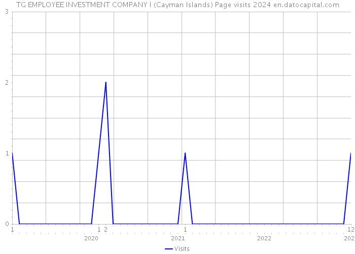 TG EMPLOYEE INVESTMENT COMPANY I (Cayman Islands) Page visits 2024 