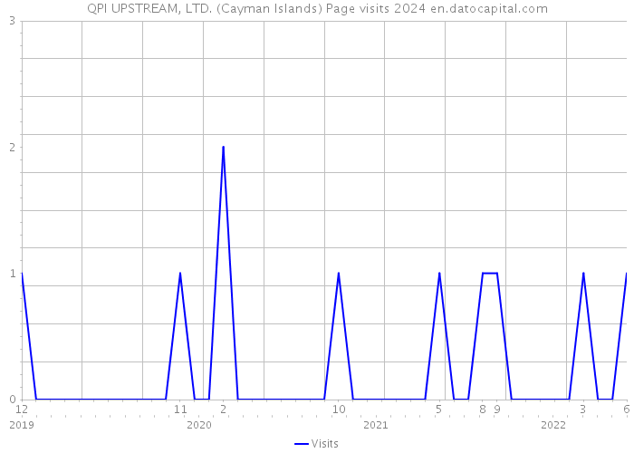 QPI UPSTREAM, LTD. (Cayman Islands) Page visits 2024 