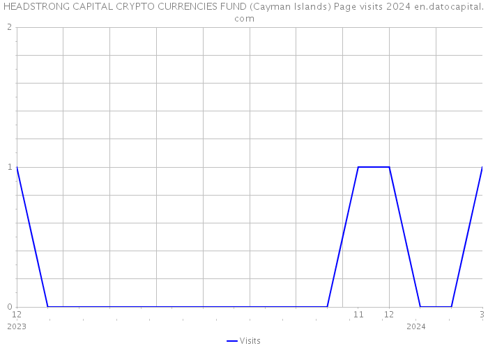 HEADSTRONG CAPITAL CRYPTO CURRENCIES FUND (Cayman Islands) Page visits 2024 