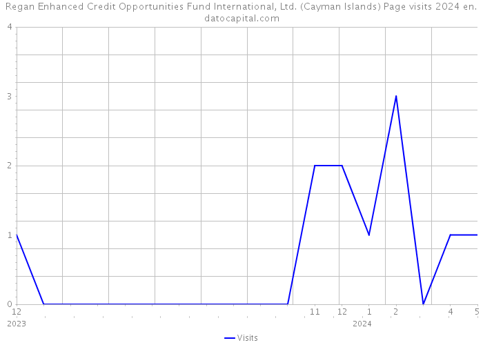 Regan Enhanced Credit Opportunities Fund International, Ltd. (Cayman Islands) Page visits 2024 