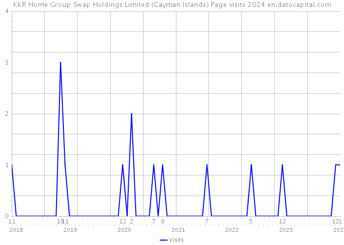 KKR Home Group Swap Holdings Limited (Cayman Islands) Page visits 2024 