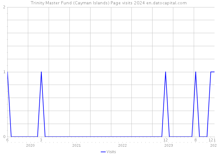 Trinity Master Fund (Cayman Islands) Page visits 2024 