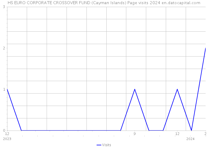 HS EURO CORPORATE CROSSOVER FUND (Cayman Islands) Page visits 2024 