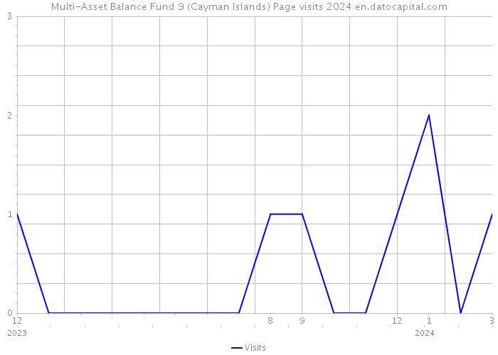 Multi-Asset Balance Fund 9 (Cayman Islands) Page visits 2024 