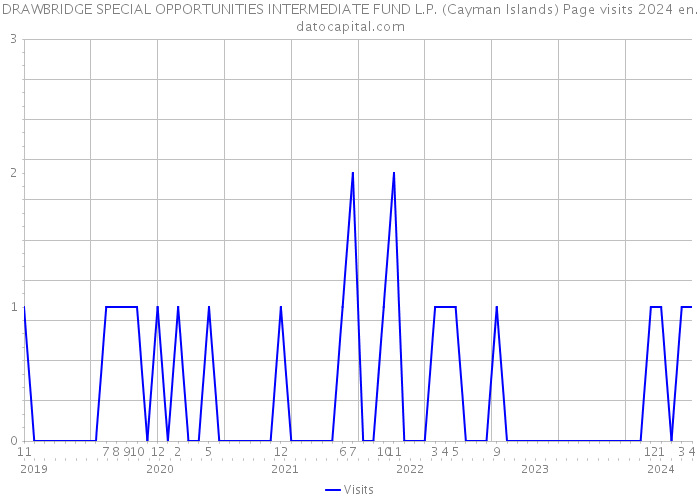 DRAWBRIDGE SPECIAL OPPORTUNITIES INTERMEDIATE FUND L.P. (Cayman Islands) Page visits 2024 