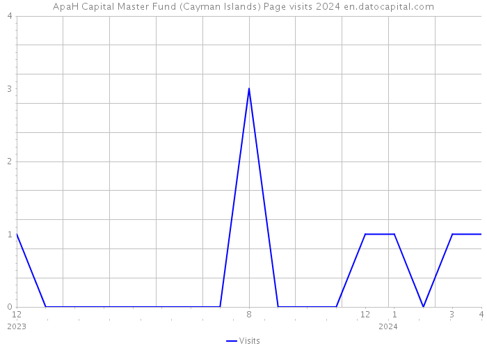 ApaH Capital Master Fund (Cayman Islands) Page visits 2024 