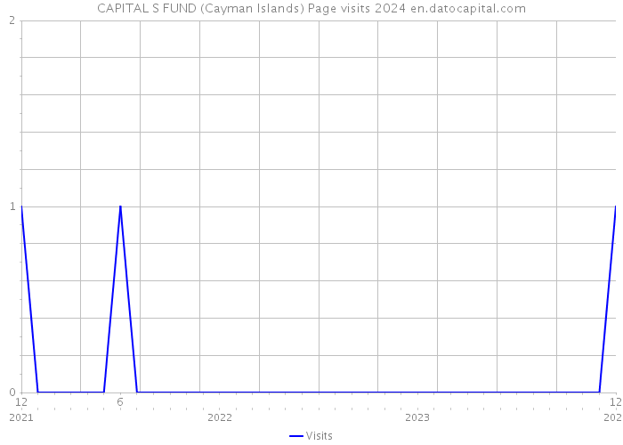 CAPITAL S FUND (Cayman Islands) Page visits 2024 