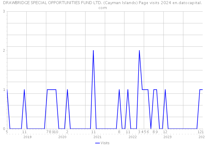 DRAWBRIDGE SPECIAL OPPORTUNITIES FUND LTD. (Cayman Islands) Page visits 2024 