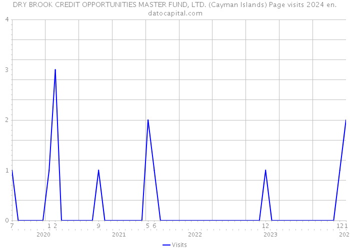DRY BROOK CREDIT OPPORTUNITIES MASTER FUND, LTD. (Cayman Islands) Page visits 2024 