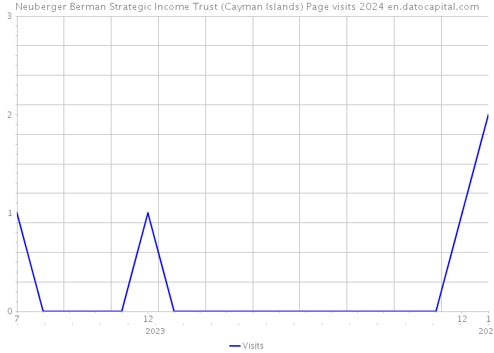 Neuberger Berman Strategic Income Trust (Cayman Islands) Page visits 2024 