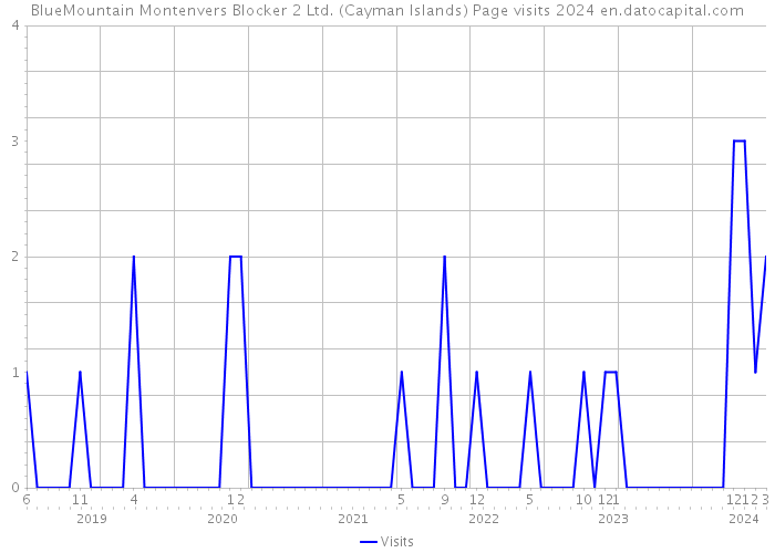 BlueMountain Montenvers Blocker 2 Ltd. (Cayman Islands) Page visits 2024 