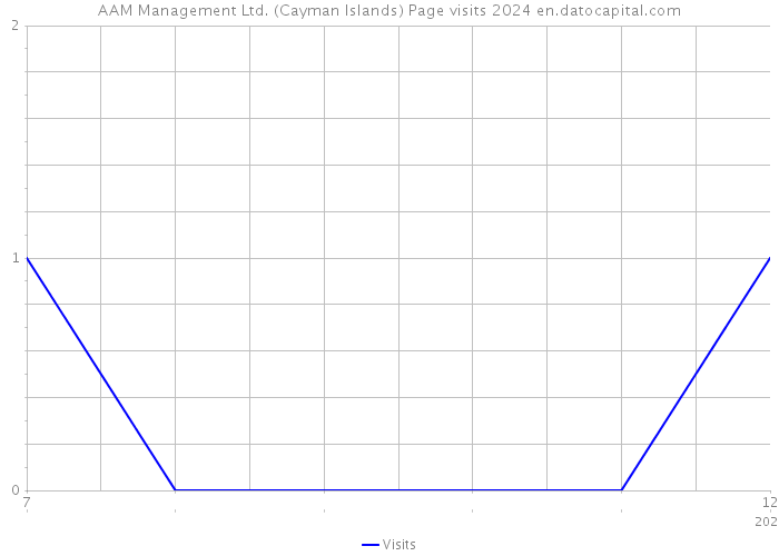AAM Management Ltd. (Cayman Islands) Page visits 2024 