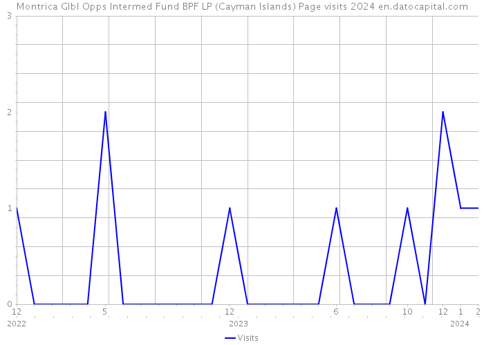 Montrica Glbl Opps Intermed Fund BPF LP (Cayman Islands) Page visits 2024 