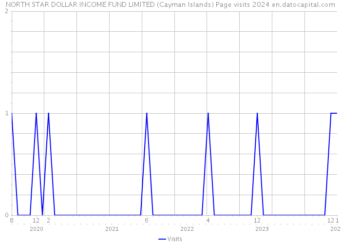 NORTH STAR DOLLAR INCOME FUND LIMITED (Cayman Islands) Page visits 2024 