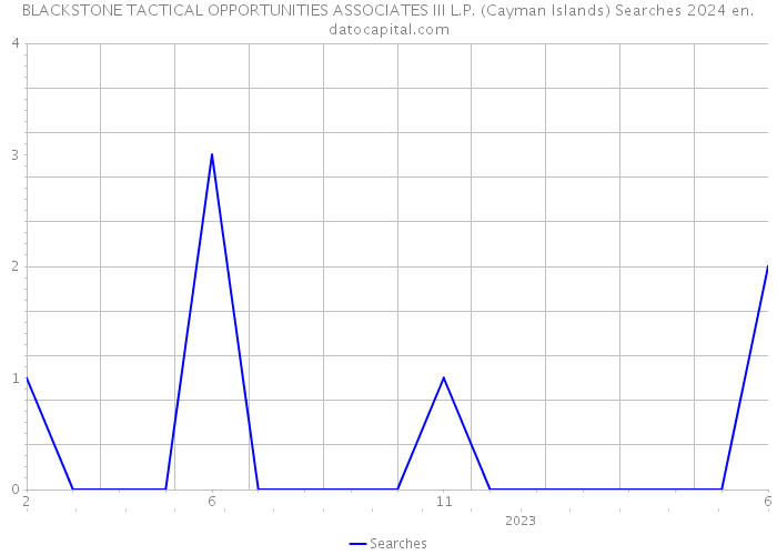 BLACKSTONE TACTICAL OPPORTUNITIES ASSOCIATES III L.P. (Cayman Islands) Searches 2024 