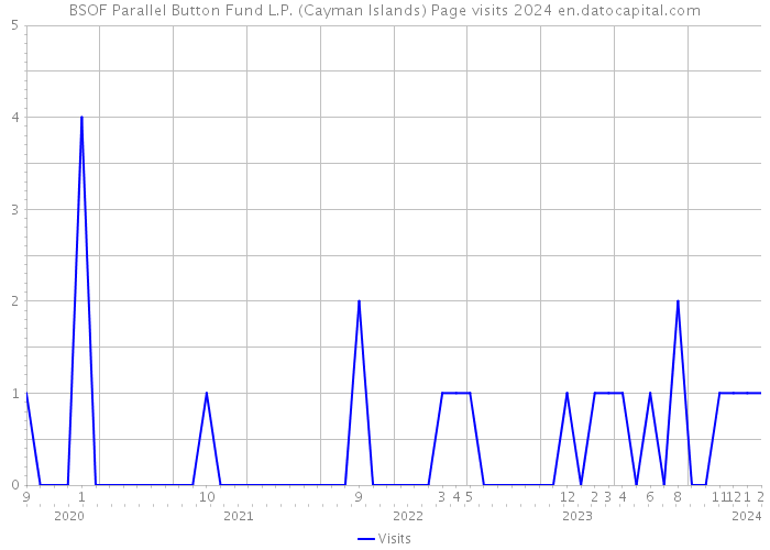 BSOF Parallel Button Fund L.P. (Cayman Islands) Page visits 2024 