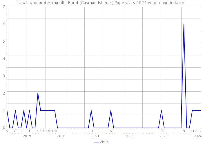 Newfoundland Armadillo Fund (Cayman Islands) Page visits 2024 