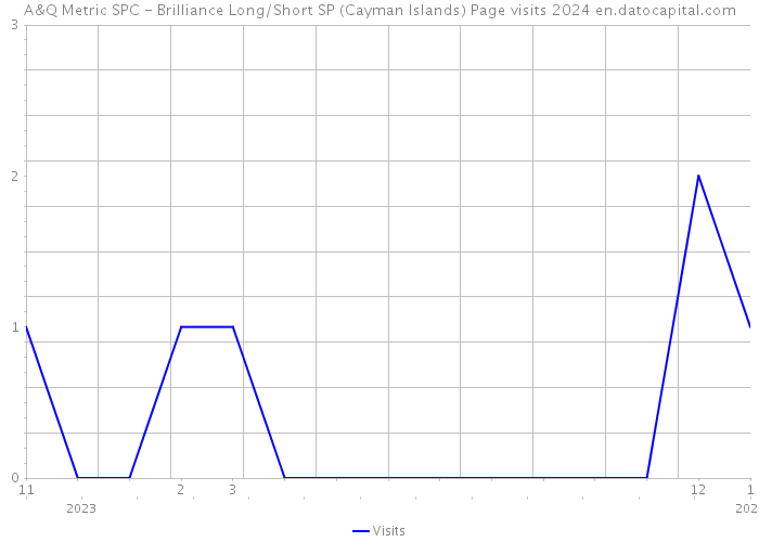 A&Q Metric SPC - Brilliance Long/Short SP (Cayman Islands) Page visits 2024 