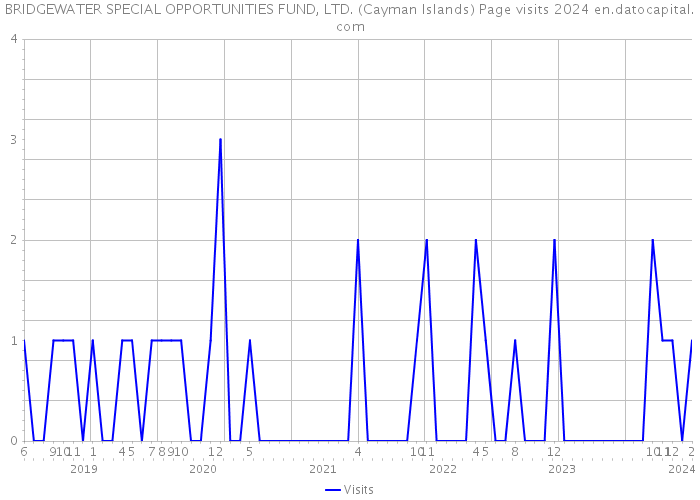 BRIDGEWATER SPECIAL OPPORTUNITIES FUND, LTD. (Cayman Islands) Page visits 2024 