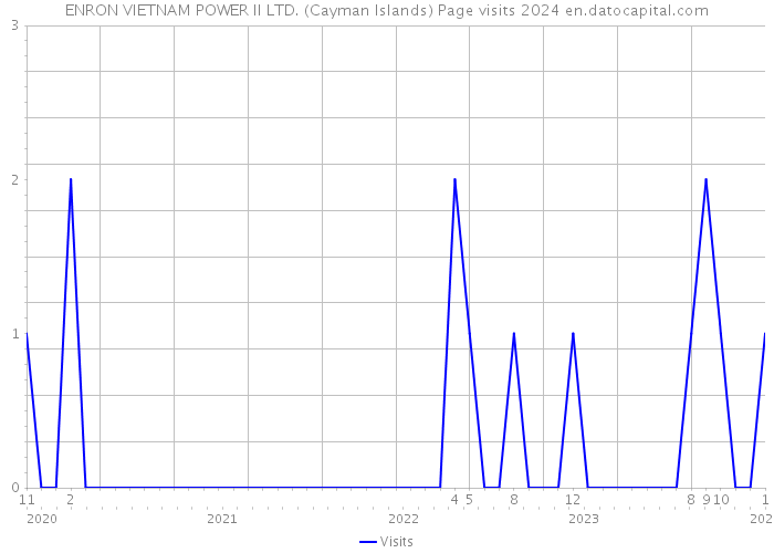 ENRON VIETNAM POWER II LTD. (Cayman Islands) Page visits 2024 