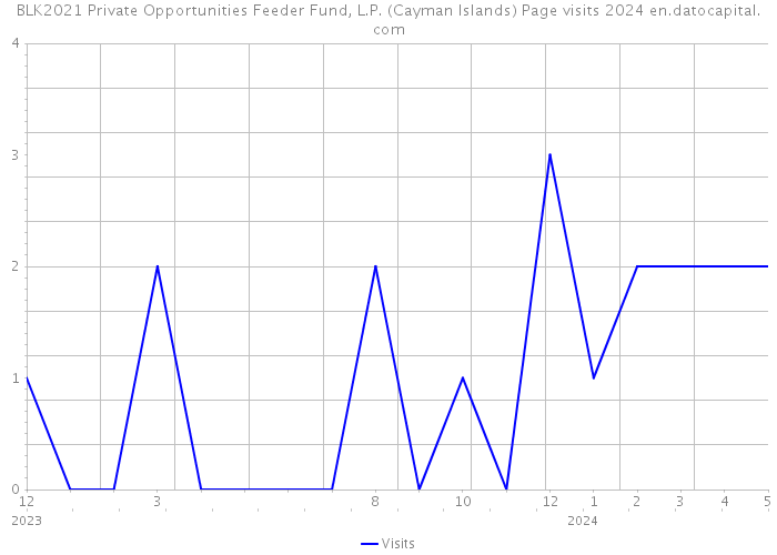 BLK2021 Private Opportunities Feeder Fund, L.P. (Cayman Islands) Page visits 2024 