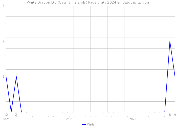 White Dragon Ltd (Cayman Islands) Page visits 2024 