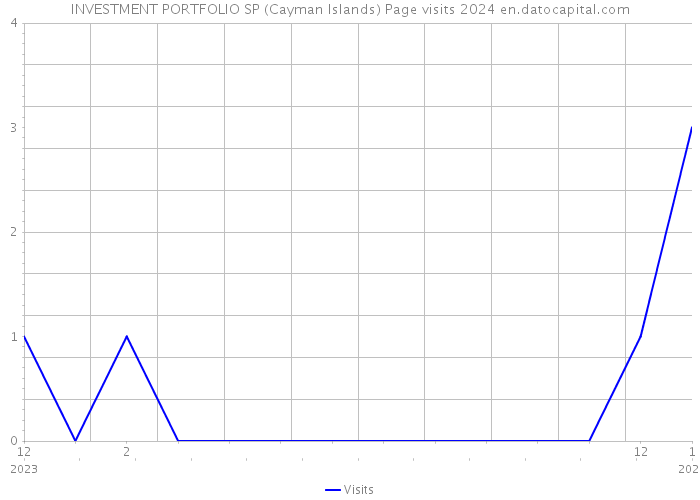 INVESTMENT PORTFOLIO SP (Cayman Islands) Page visits 2024 