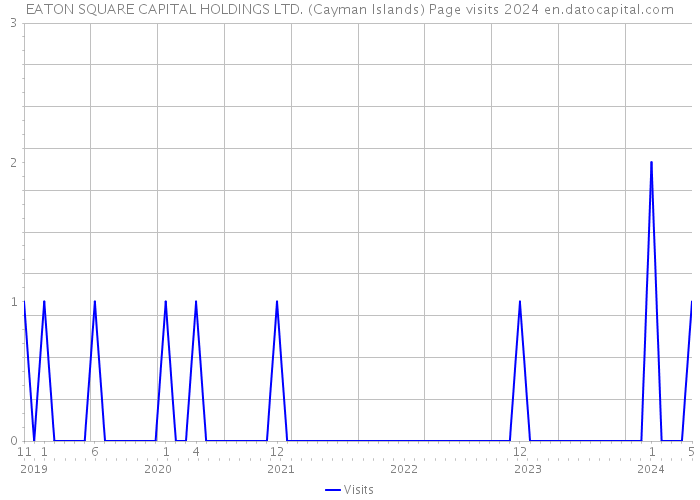 EATON SQUARE CAPITAL HOLDINGS LTD. (Cayman Islands) Page visits 2024 