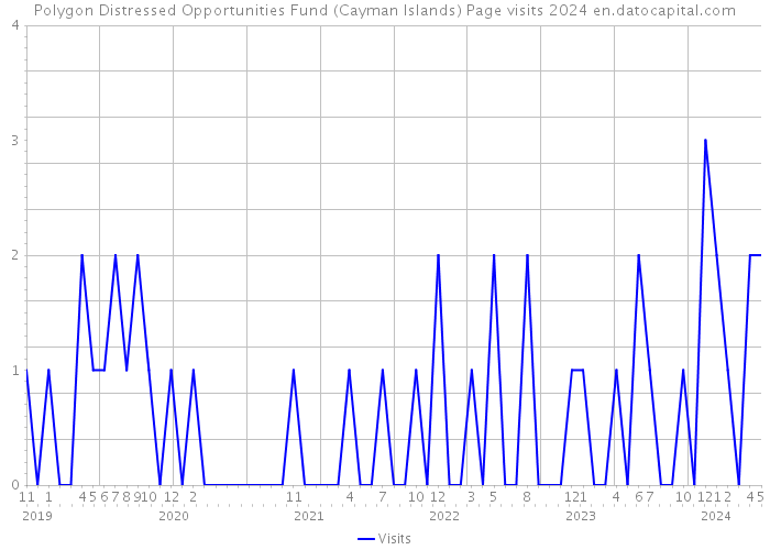 Polygon Distressed Opportunities Fund (Cayman Islands) Page visits 2024 