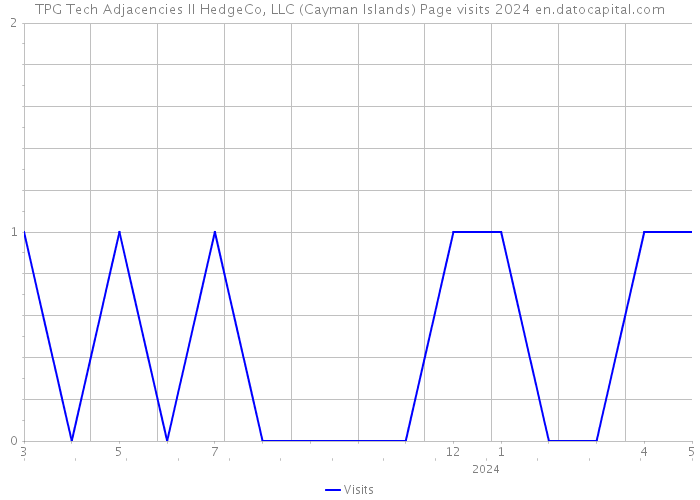 TPG Tech Adjacencies II HedgeCo, LLC (Cayman Islands) Page visits 2024 